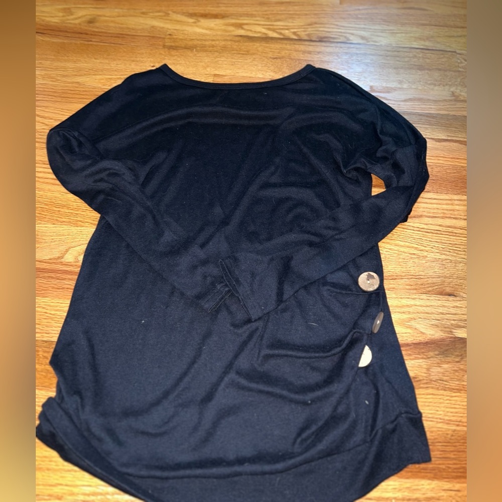 Amazon Black Tunic Sweater